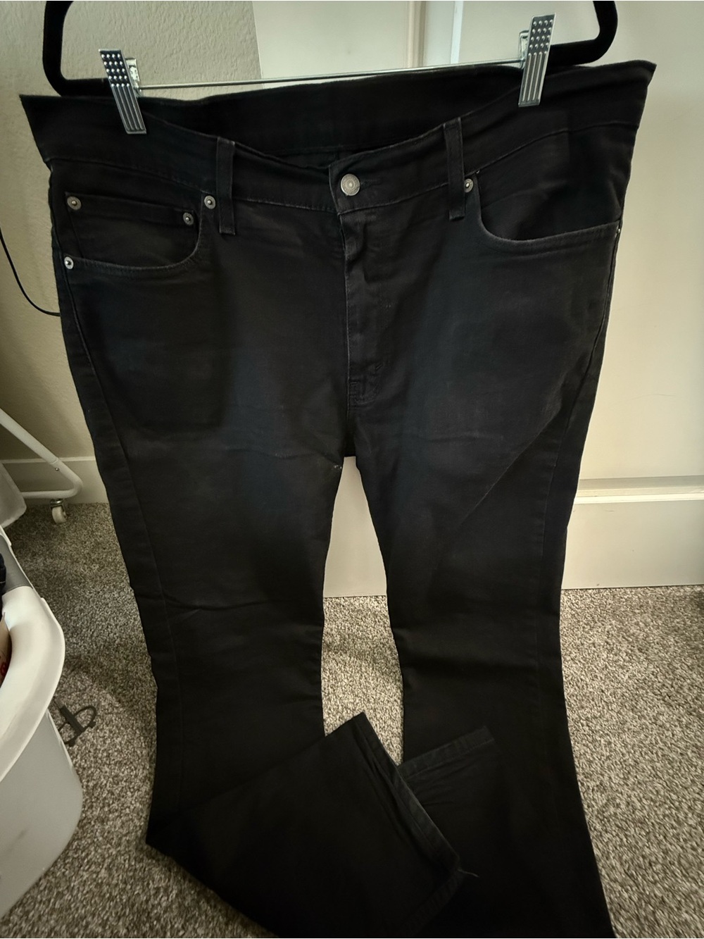 Men’s Levi's 511 Skinny Jeans Black